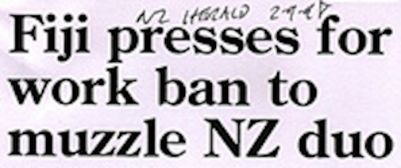 New Zealand Herald report on 