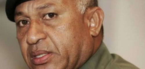 Fiji military coup leader Voreqe Bainimarama