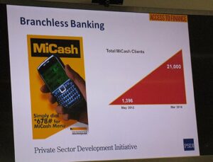 Branchless banking in Papua New Guinea