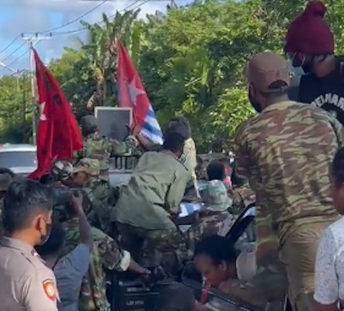 Papua's funeral procession for Filep Karma 02112022