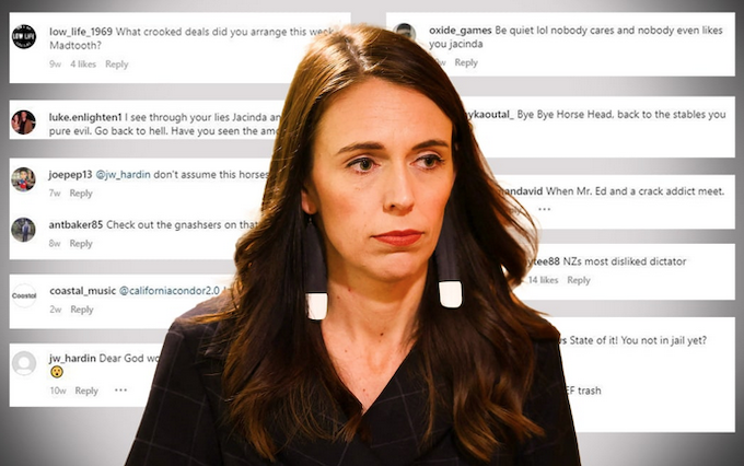 Outgoing NZ Prime Minister Jacinda Ardern