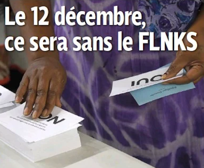 How Les Nouvelles Calédoniennes featured the FLNKS boycott