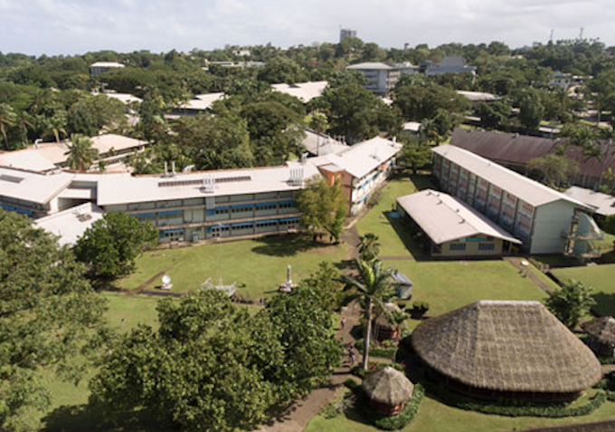 The University of the South Pacific's Laucala campus in Fiji