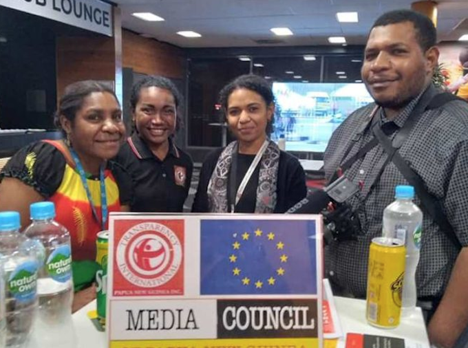 The Media Council of PNG working with Transparency International PNG in 2021