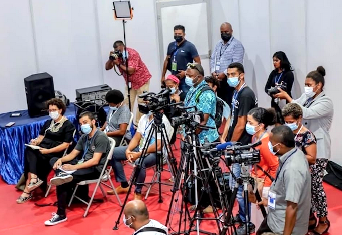 Fijian media stakeholders at the public consultation on the Media Ownership and Regulation Bill 2023 in Suva on 23 March 2023