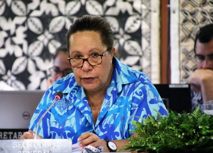 Papua New Guinea's Dame Meg Taylor