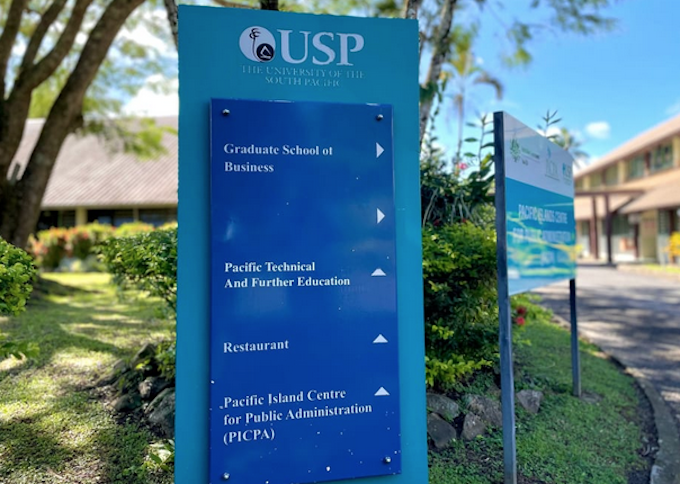 The University of the South Pacific's Laucala campus in Fiji