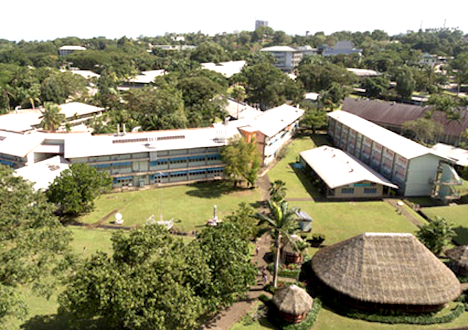 The University of the South Pacific's Laucala campus in Fiji