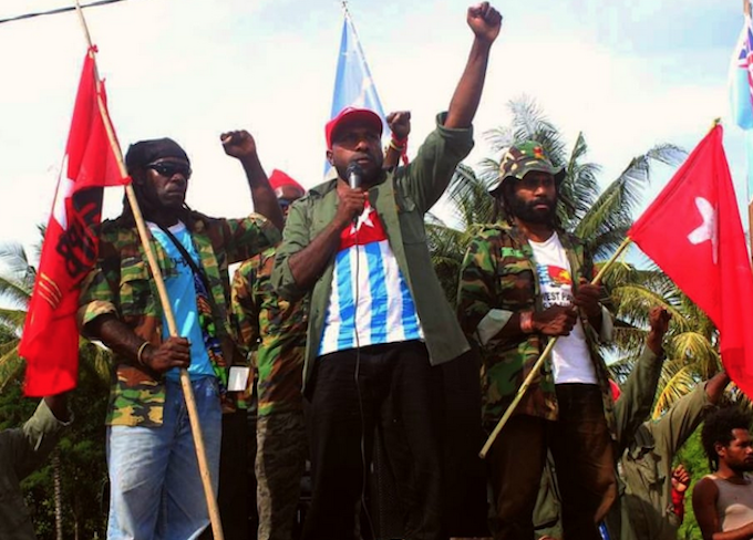 West Papua National Committee international spokesperson Victor Yeimo