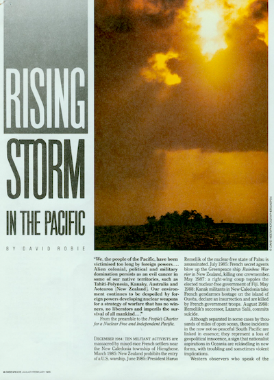 "Rising Storm in the Pacific"