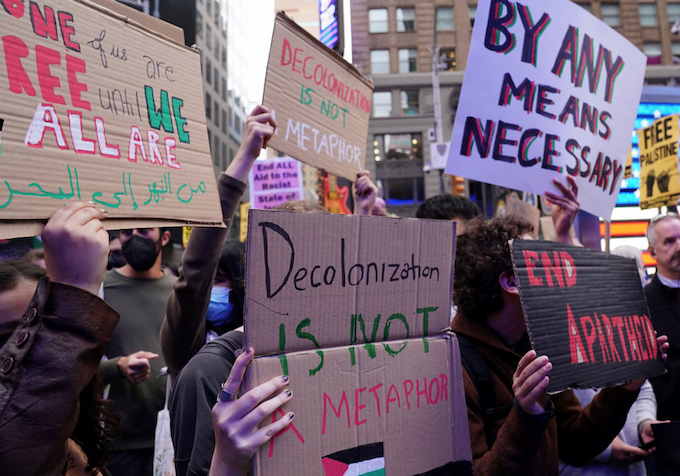 People across the world have taken to the streets to voice their solidarity with Palestinians and their right to resist Israel's occupation