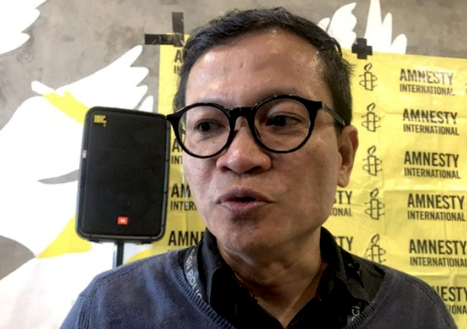 Amnesty International Indonesia executive director Usman Hamid