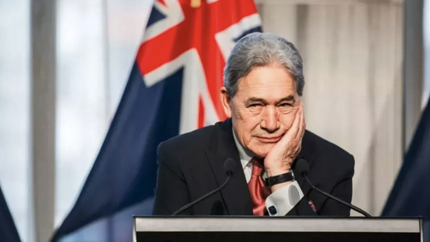 New Zealand's Foreign Minister Winston Peters