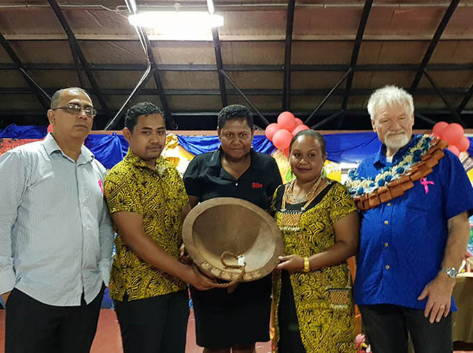 Since resigning from USP in 2002, Professor David Robie (right) has maintained close links with USP Journalism.