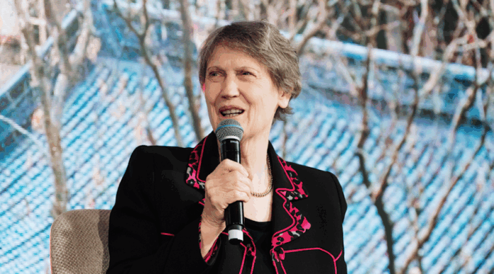 Former New Zealand prime minister Helen Clark