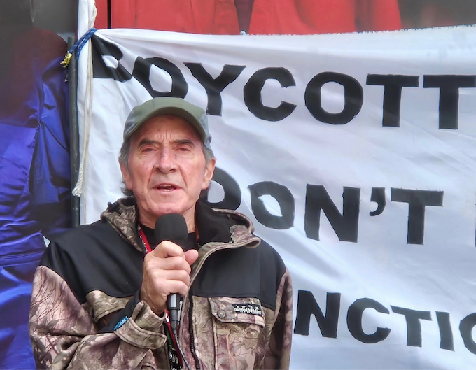 PSNA activist Brendan Corbett