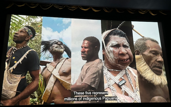 The storytelling focuses on the experiences of five Papuans and their communities