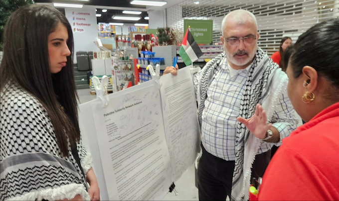 Palestine Forum chair Maher Nazzal 