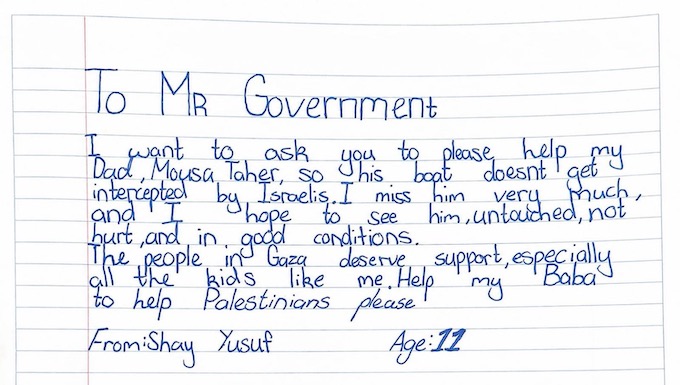 Eleven-year-old Shay Yusuf’s appeal letter for his father to the New Zealand government