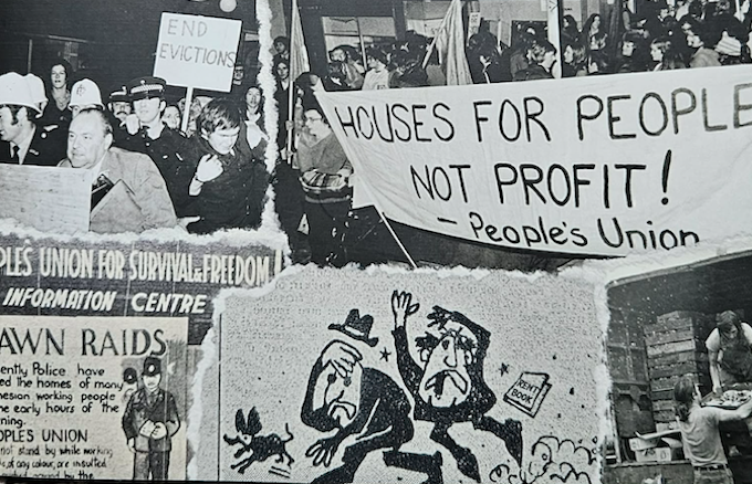 A section of the cover of the new book Ponsonby People’s Union